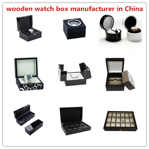 2023 High-End Piano Paint Wooden Wrist Watch Packaging Display Gift Box