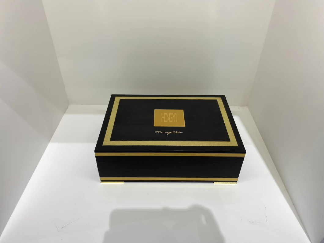 Luxury Arabian Style Printed Display Cosmetic Perfume Fragrance Jewelry Watch Packing Storage Essential Oil Gift Packaging Wooden Wood MDF Box