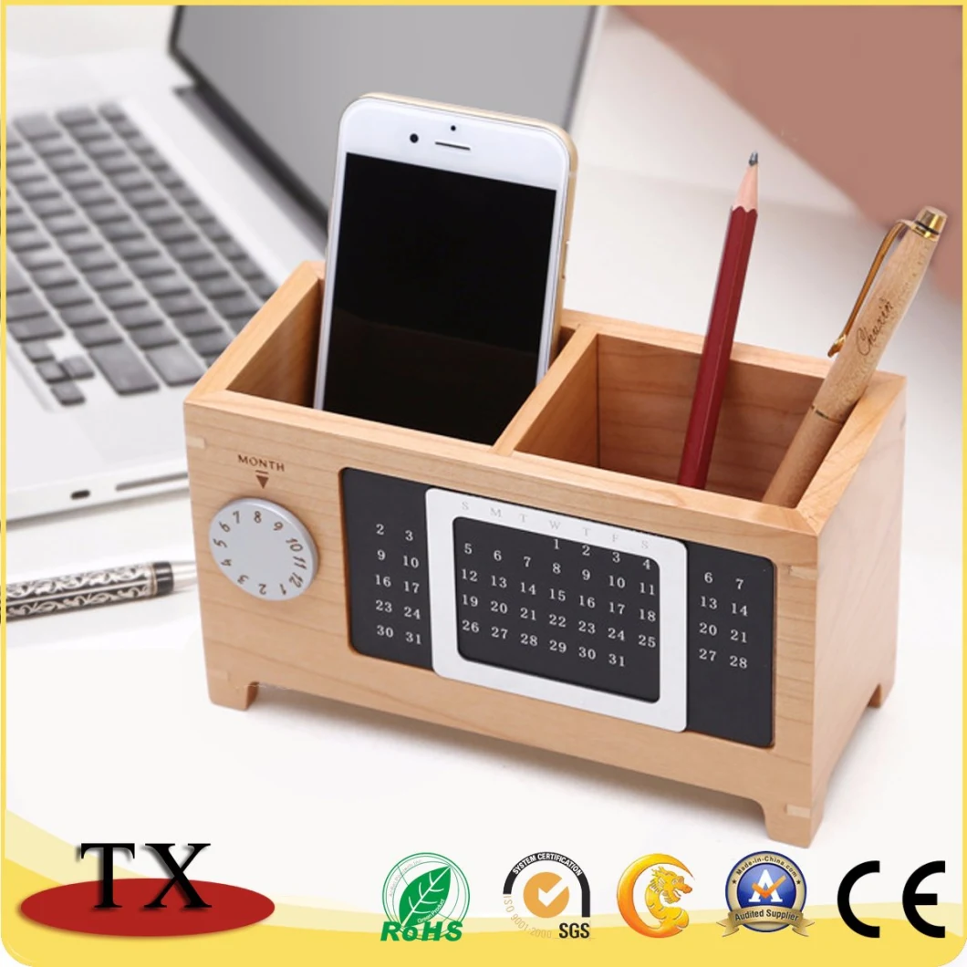 Customized Wooden Multi-Function Office Use Calendar