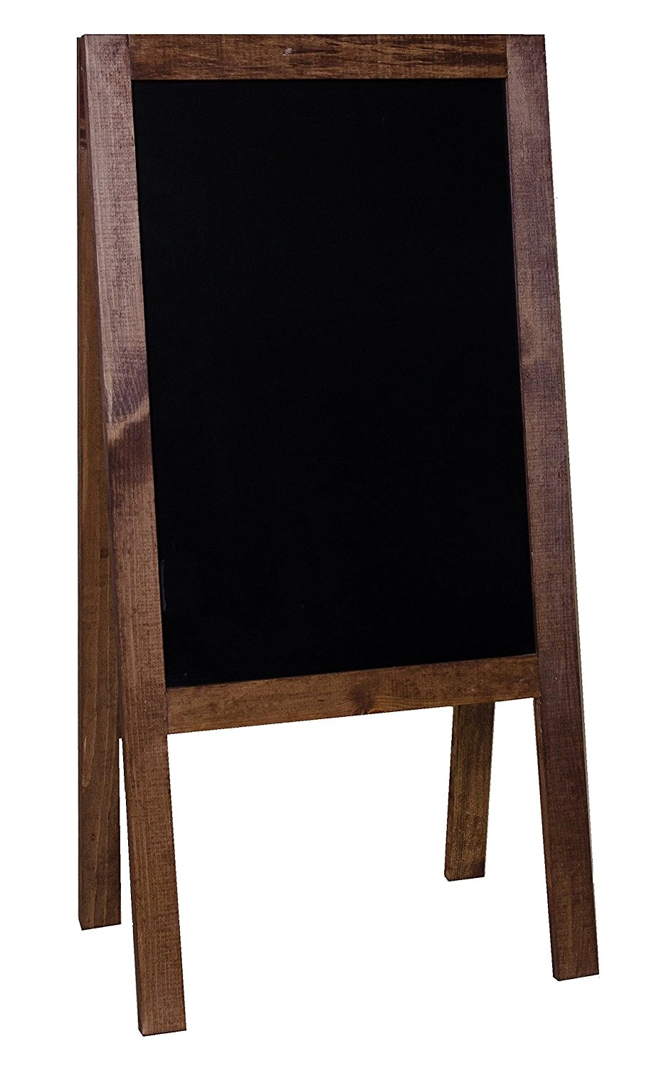 Freestanding Wooden Message Memo Chalkboard / Sidewalk a Frame Wooden Blackboard