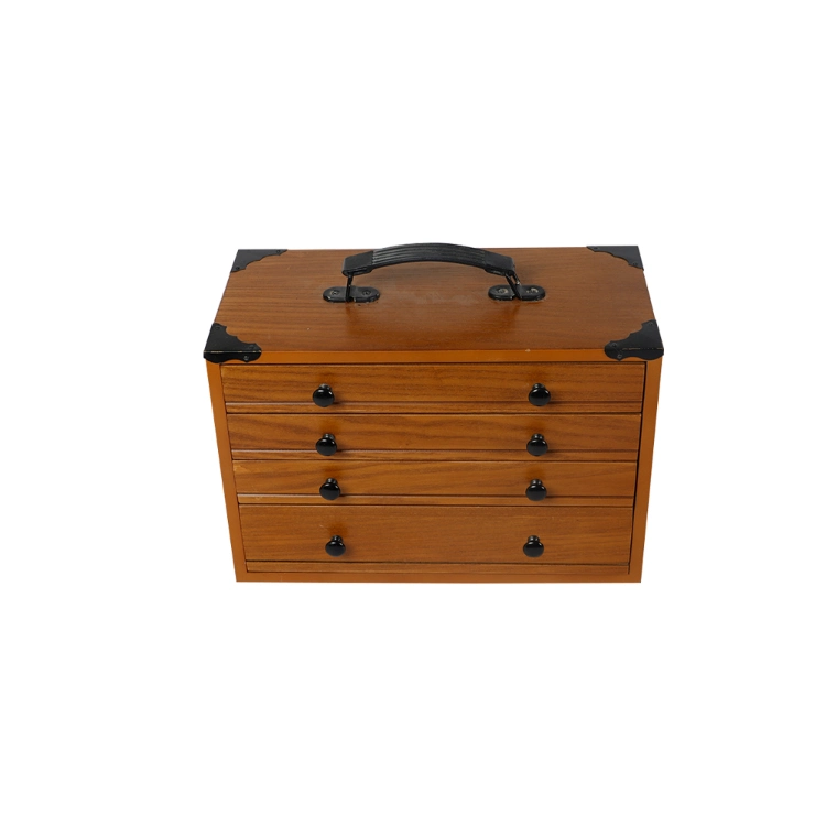 Modern High Quality Storage Box Wooden Jewelry Organizer with Drawers