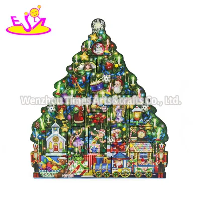 Top Sale Weihnachts-Adventskalender aus Holz zum günstigen Preis W09f025