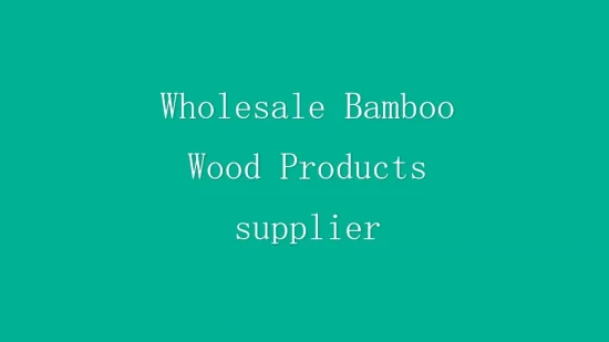 Günstige flache Bambus-Holzkisten im Großhandel