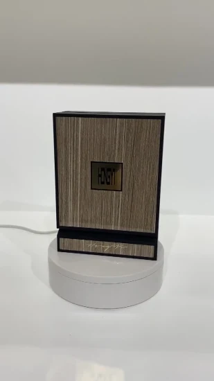 Benutzerdefinierte Prägung UV-Druck Gold ätherisches Öl Parfüm Geschenkverpackung Verpackung Karton Holz Holz MDF Set Box
