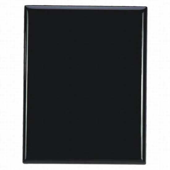 9 x 12 Zoll große, preiswerte Holztafel mit schwarzem Piano-Finish